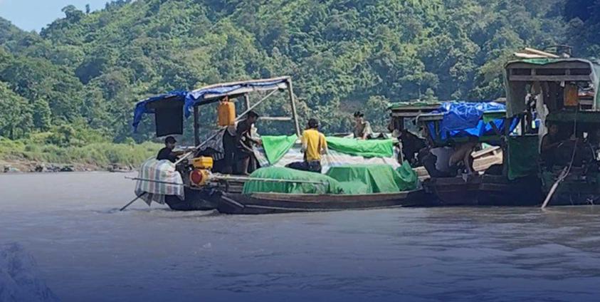 အိန္ဒိယ - ပလက်ဝ ကုန်သွယ်ရေးလမ်းကြောင်းတစ်နေရာအားတွေ့ရစဉ်။ ဓာတ်ပုံ - DMG