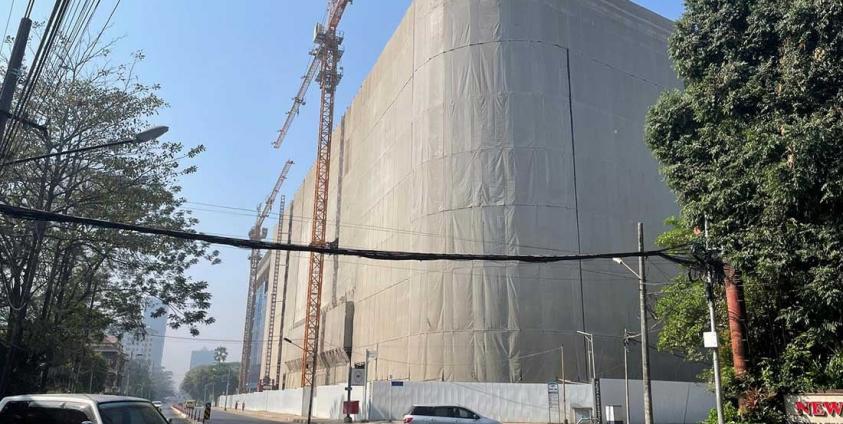 Y Complex စီမံကိန်းလုပ်ငန်းခွင်အား ၂၀၂၁ ခုနှစ် မတ်လ ၂ ရက်နေ့က တွေ့ရစဉ်။ (ဓာတ်ပုံ - Reuters)