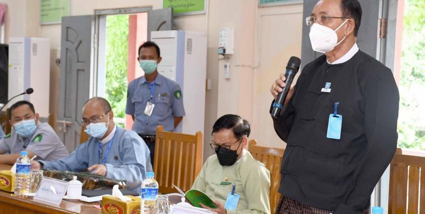 ရခိုင်ပြည်နယ်စစ်ကောင်စီ၊ ပြန်/ဆက်