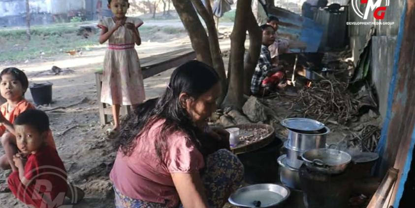 Arakan IDPs outside camps struggle as aid fails to reach them