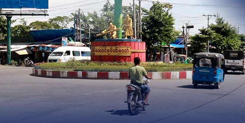 စစ်တွေမြို့ မီးစက်ကြီးခွဆုံ နေရာအား ၂၀၂၂ ခုနှစ်အတွင်းက တွေ့ရစဉ်။