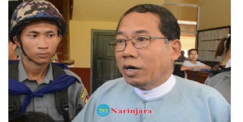  ဓာတ်ပုံ - စက်တင်ဘာ ၂၄ ရက်နေ့က ဒေါက်တာအေးမောင်အား တွေ့ရစဉ်။