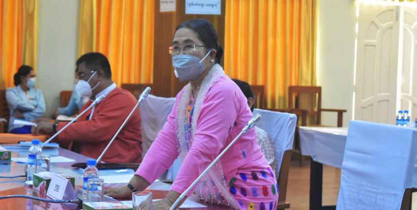 မွန်ပြည်နယ်လွှတ်တော်ဥက္ကဌ ဒေါ်တင်အိ (မွန်လွှတ်တော်)