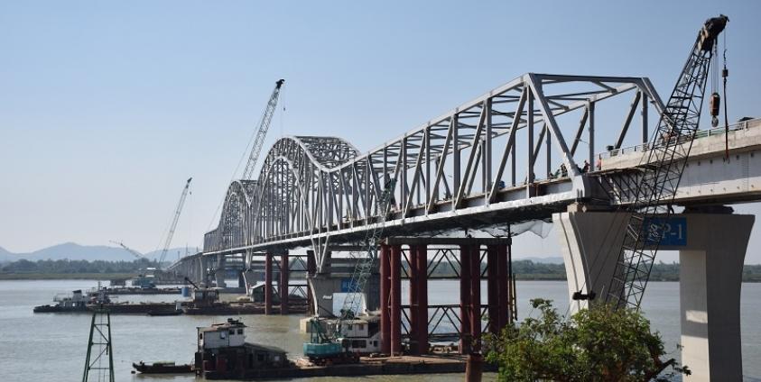 Thanlwin (Chaungzon) Bridge has been embroiled in a naming controversy since the government suggested a moniker in honor of Bogyoke Aung San. (Photo: MNA)