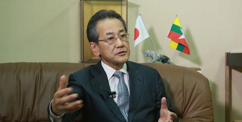 Japan’s Ambassador to Myanmar Mr Tateshi Higuchi. Photo: Hong Sar/Mizzima