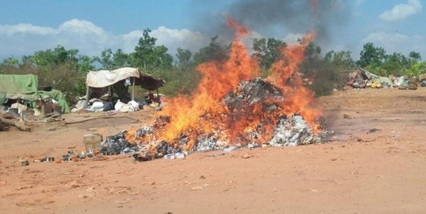 ဖမ်းမိသိမ်းဆည်းပစ္စည်းနှင့်ဆေးဝါးများမီးရှို့ဖျက်ဆီးစဉ်(MNA)