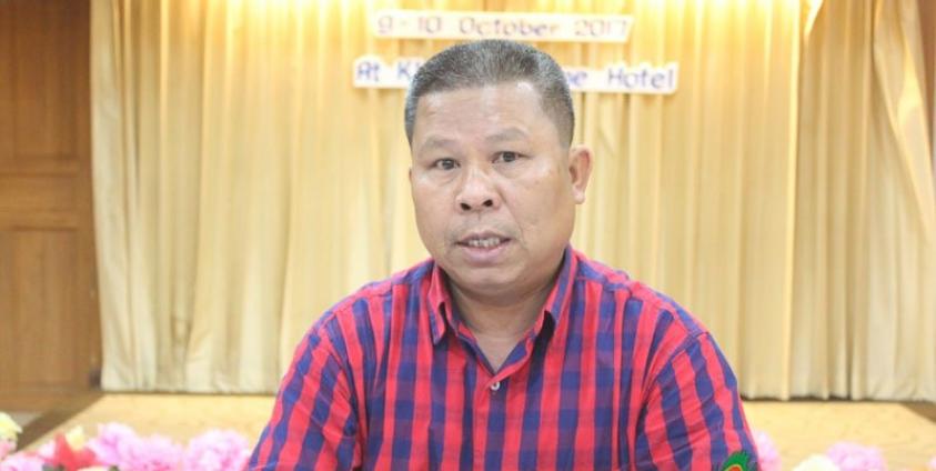 Khun Myint Tun, member of Peace Process Steering Team (PPST)