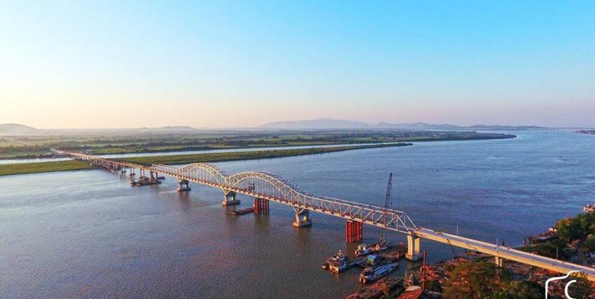 မော်လမြိုင်-ချောင်းဆုံ သံလွင်မြစ်ကူးတံတား(Photo: Mr Myo)