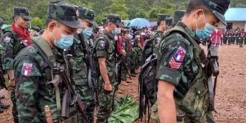 ကရင်အမျိုးသားအစည်းအရုံး(KNU) တပ်မဟာ(၁)။