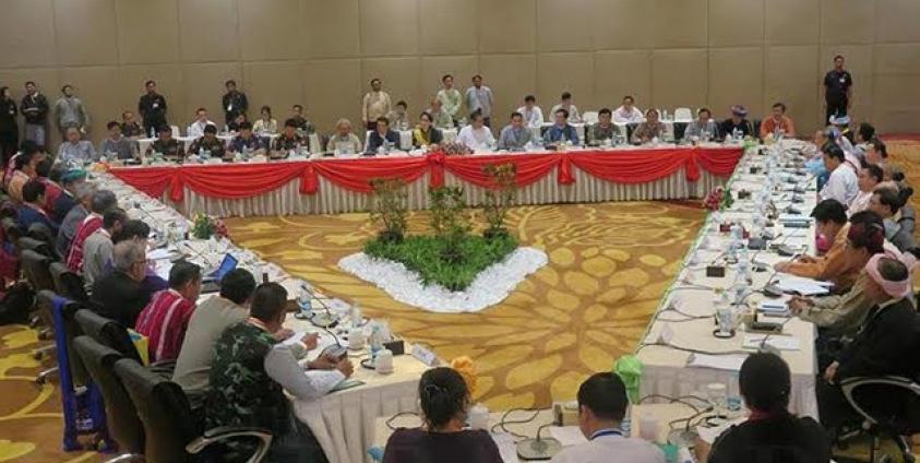 UPDJC meeting held on 12 May (Photo – Irrawaddy)