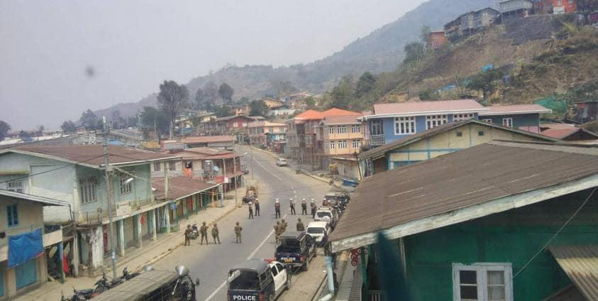 ဟားခါးမြို့တွင်းတစ်နေရာ (ပုံဟောင်း)