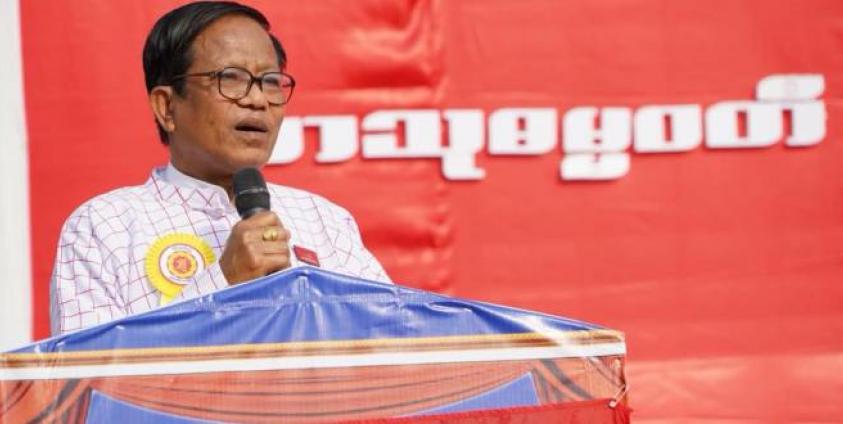 အမျိုးသားရေးတာဝန်ကို  မွန်လူငယ်များပါဝင်ထမ်းဆောင်ဖို့လိုအပ်သည်ဟု မွန်ပြည်သစ်ဒုဥက္ကဌတိုက်တွန်း