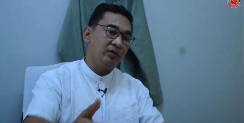 မွန်ပြည်နယ် ရွေးကောက်ပွဲကော်မရှင် အဖွဲ့ခွဲ အတွင်းရေးမှူး ဦးဟိဏ်းလင်းထက် (MNA)