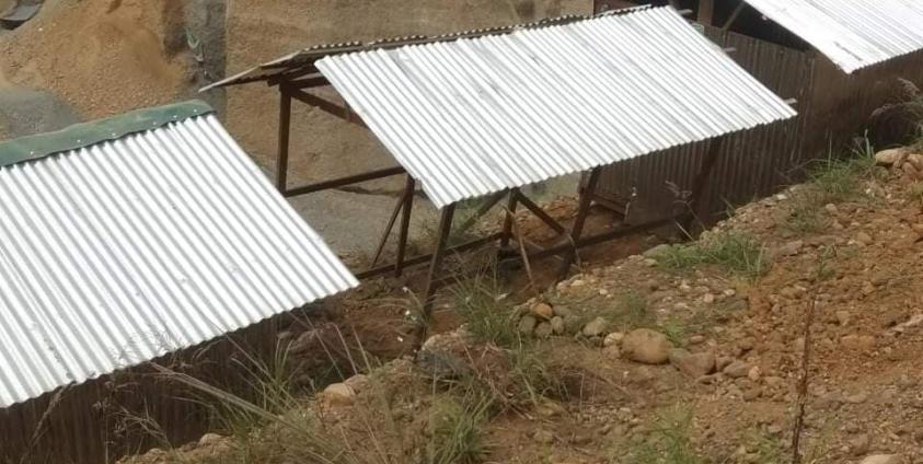 Unregistered Homes Destroyed in Maw Sizar, Hpakant Landslide. Photo by Nawng Yoe