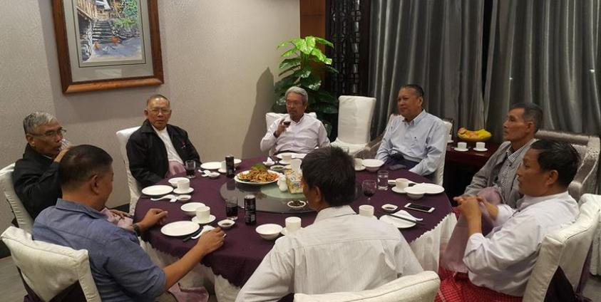 The Peace Commission and the NMSP leaders (Photo – Facebook)