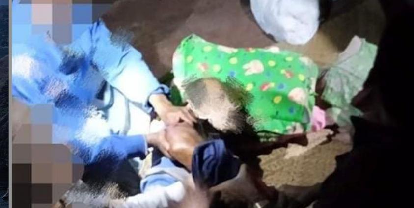 ကျည်ထိမှန်ဒဏ်ရာရသူတစ်ဦး