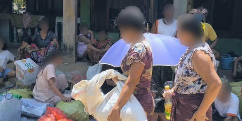 ပုံ- တနင်္သာရီစစ်ဘေးရှောင်