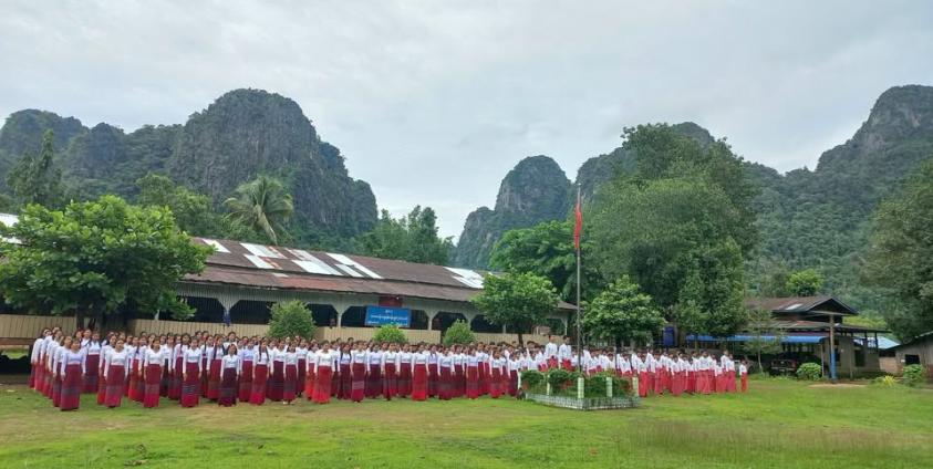 ပုံ-Mon National High school Weng Sa Paw