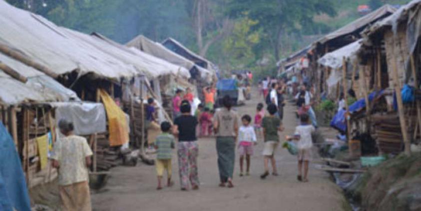Jeyang IDP camp