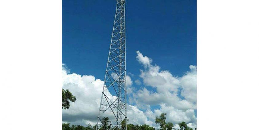 Photo: Telenor Tower in Alethankyaw, Maungdaw