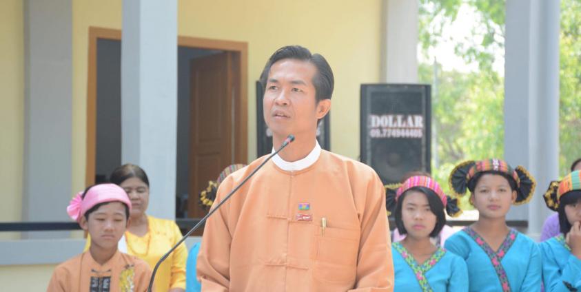 ကယားပြည်နယ်ဝန်ကြီးချုပ် ဦးအယ်လ်ဖောင်းရှို (ဓါတ်ပုံ -Katarawaddy Times)