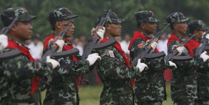 ပုံ - ရိုက်တာမွန်အမျိုးသားလွတ်မြောက်ရေးတပ်(MNLA)တပ်ဖွဲ့ဝင်များ