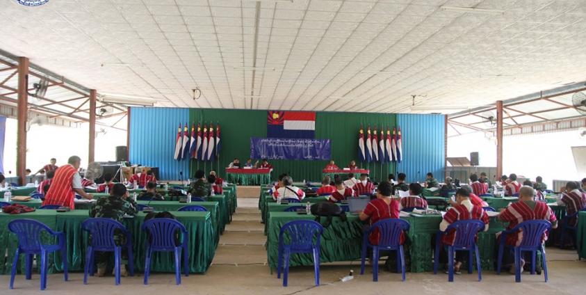 Photo- KNU ဗဟိုအမြဲတမ်းကော်မတီ ပုံမှန်နှစ်ပတ်လည် အစည်းအဝေး(KNU HQ)