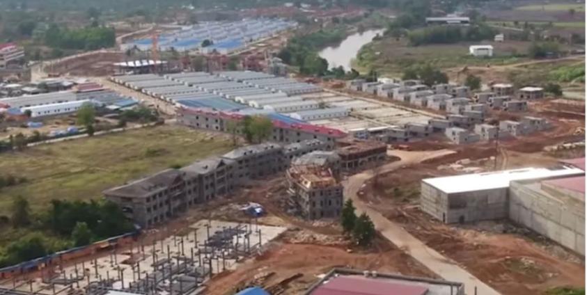 ဆောက်လုပ်နေဆဲဖြစ်သည့် ကာစီနို အလောင်းကစားမြို့ တော် ရွှေကုက္ကိုလ် (Credit: ASEAN Today)