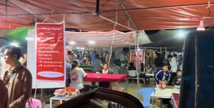 လားရှိုးမြို့တွင်း ဖွင့်လှစ်ထားသည့် လောင်းကစားဝိုင်းများ။