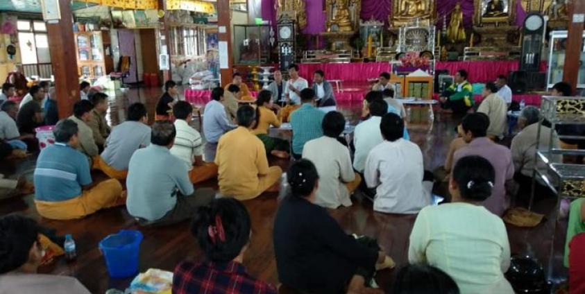 သိမ်းဆည်းခံရ ကျေးသီးမှ မြေယာဧက ၅၀၀၀ ကျော်ရှိ လူထု၏မြေများပြန်လည်တောင်းဆိုနိုင်ရေးတွေ့ဆုံဆွေးနွေး (photo/Sai San Main Facebook)