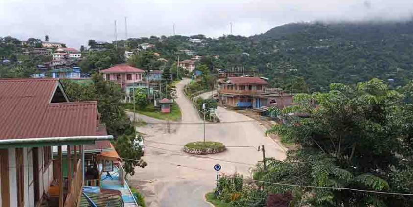 မတူပီမြို့တွင်းတစ်နေရာ။