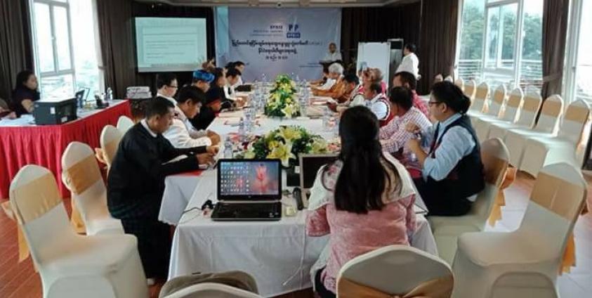 UPDJC နိုင်ငံရေးပါတီများအစုအဖွဲ့အစည်းအဝေး(photo:Chin Chin)