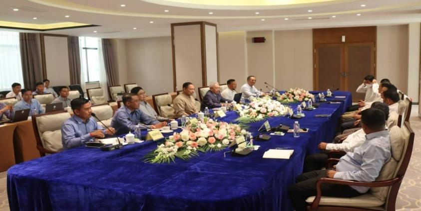 A meeting between the Military Council and the Three Brotherhood Alliance in June