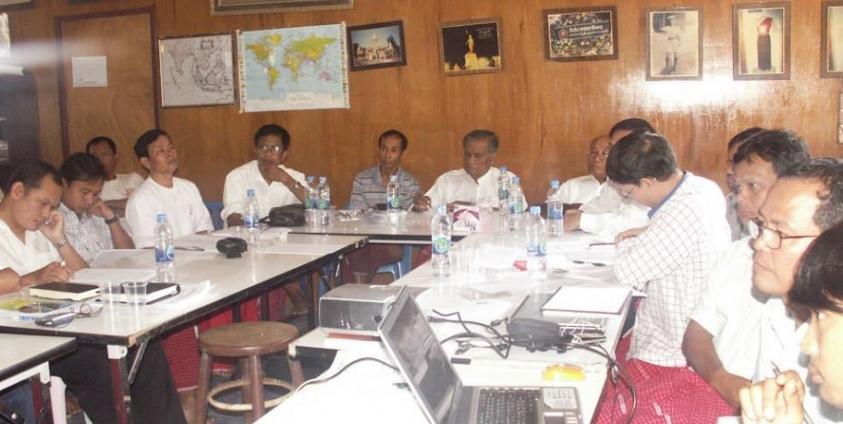 MAU အစည်းအဝေးကျင်းပခဲ့စဉ်( photo:Sunthorn Sripanngern)