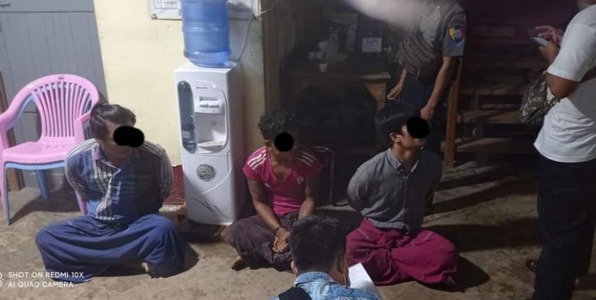 ပြစ်မှုကျူးလွန်ကြောင်း ဝန်ခံထားသူ ၃ ဦး (လင်းထွန်း)