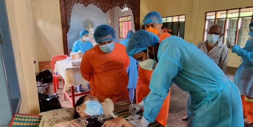 ပရဟိတအဖွဲ့များ၏ အခမဲ့ဆေးကုသဝန်ဆောင်မှု (ဘိုဘိုဝင်း)