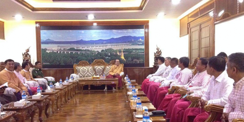 မွန်ပြည်နယ်အစိုးရနှင့် မွန်ပြည်သစ်ပါတီတွေ့ဆုံပွဲ(photo: MNA)