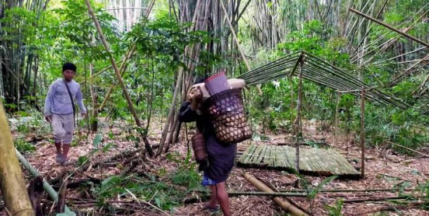 လုံရှာယန် စစ်ရှောင်ပြည်သူများ စစ်ရှောင်ခဲ့စဉ်က ( RVA - Rawang)