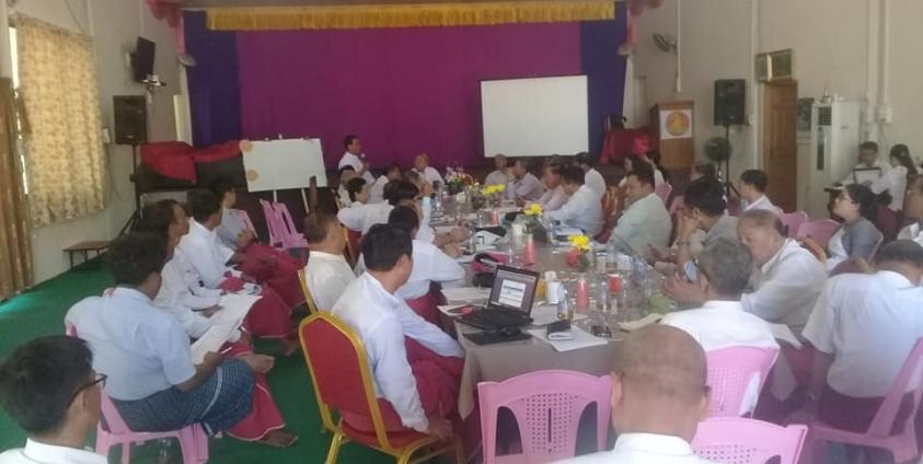 ပထမအကြိမ် မွန်ပါတီ EC အစည်းအဝေး(photo/MUC)