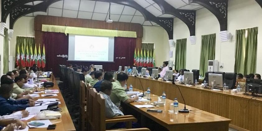 မွန် လူမျိုးအလိုက်အမျိုးသားအဆင့်နိုင်ငံရေးဆွေးနွေးပွဲအတွက် ညှိနှိုင်းအစည်းအဝေး(photo: Min Aung Htoo)