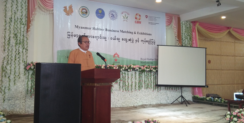 မွန်ဝန်ကြီးချုပ် မိန့်ခွန်းပြောကြားစဉ်(photo: MNA)