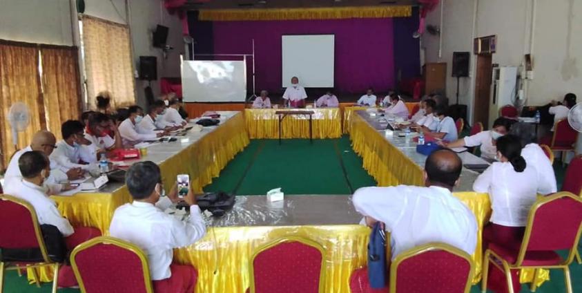 Photo-မွန်ညီညွတ်ရေးပါတီ CEC အစည်းအဝေး (MUP)