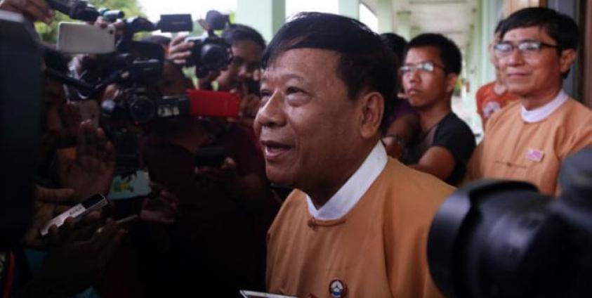 Vice-Chairman 1 of National League for Democracy (NLD) party, Dr. Zaw Myint Maung. Photo: Min Min/Mizzima