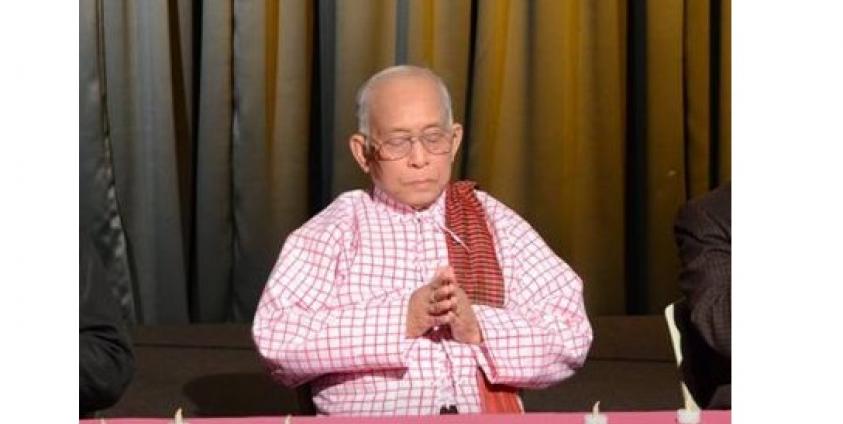 AMA ဂုဏ်ထူးဆောင်နာယက ဆရာနိုင်ဖေသိန်းဇြာ(photo/Facebook)