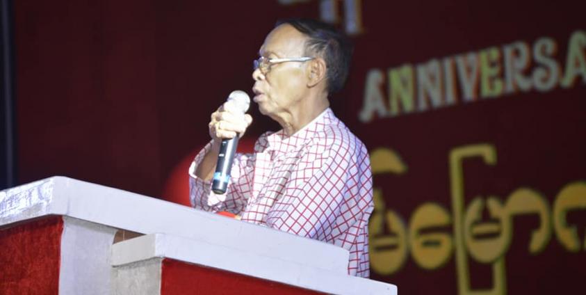 ပဲခူးတိုင်းဒေသကြီး မွန်အမျိုးသားနေ့ဗဟို ကျင်းပရေးကော်မတီဥက္ကဋ္ဌ နိုင်စိုးသိန်း(Nai Ko Thu)