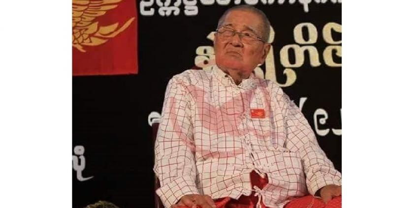 မွန်အမျိုးသားခေါင်းဆောင်ကြီး နိုင်ငွေသိမ်း(ဓါတ်ပုံ-Talacham)