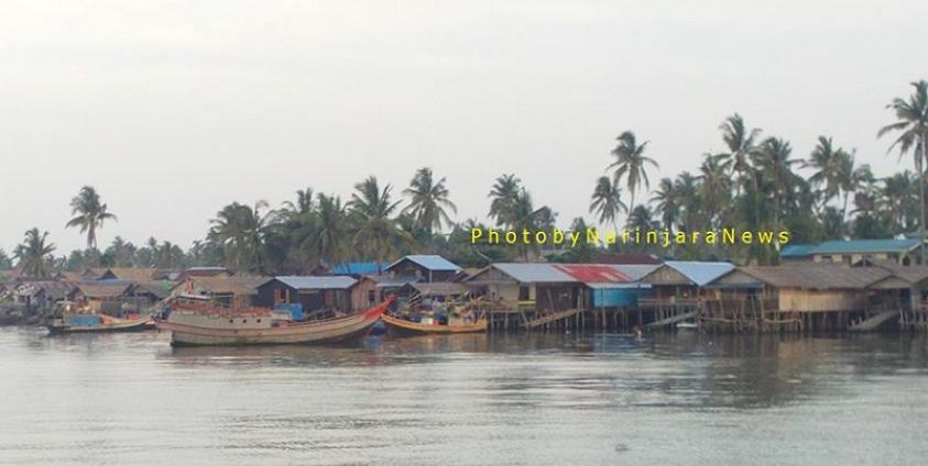 ကျောက်ဖြူနယ်ခံများ အသုံးပြုသည့်ဆိပ်ကမ်း