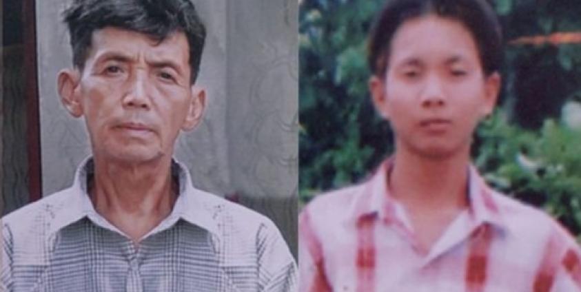 The bodies of Phaw Gam Yaw (65) and N Kham Naw Seng aka Daw J Naw Seng (30) who were missing for over one month from Mai Khaung refugee camp in Mansi Township, Bhamo District were reportedly found in the jungle on March 8. Photos: Mizzima