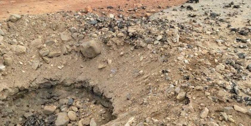 ဇူလိုင် ၉ ရက်နေ့ည ကသာကားကြီးဝန်းအနီး တိုက်ပွဲဖြစ်ချိန် ကားလမ်းဘေးပေါက်ကွဲ ပျက်စီးမှုတချို့