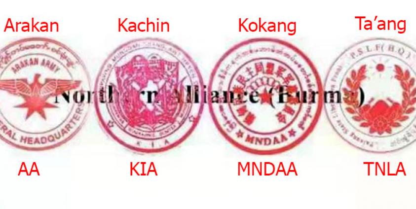 Northern Alliance of Burma (AA, KIA, MNDAA and TNLA)